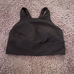 Lululemon Dark Grey Sports Bra